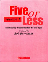 Five or less No. 1 Handbell sheet music cover